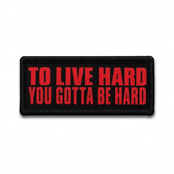 Live Hard Patch