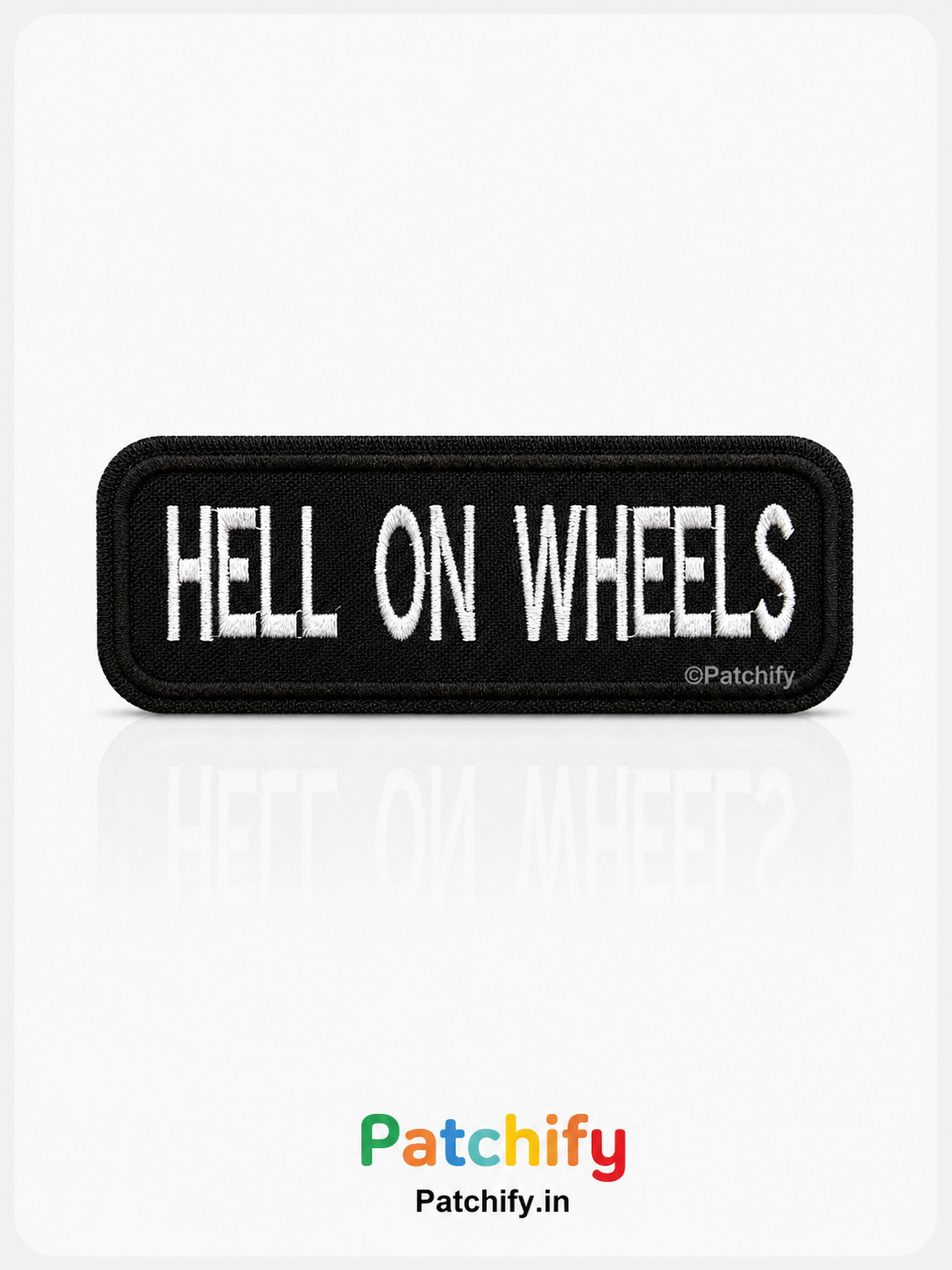 Hell On Wheels - Morale Riders Patch