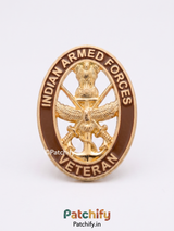 Indian Armed Forces Veteran Lapel Pin